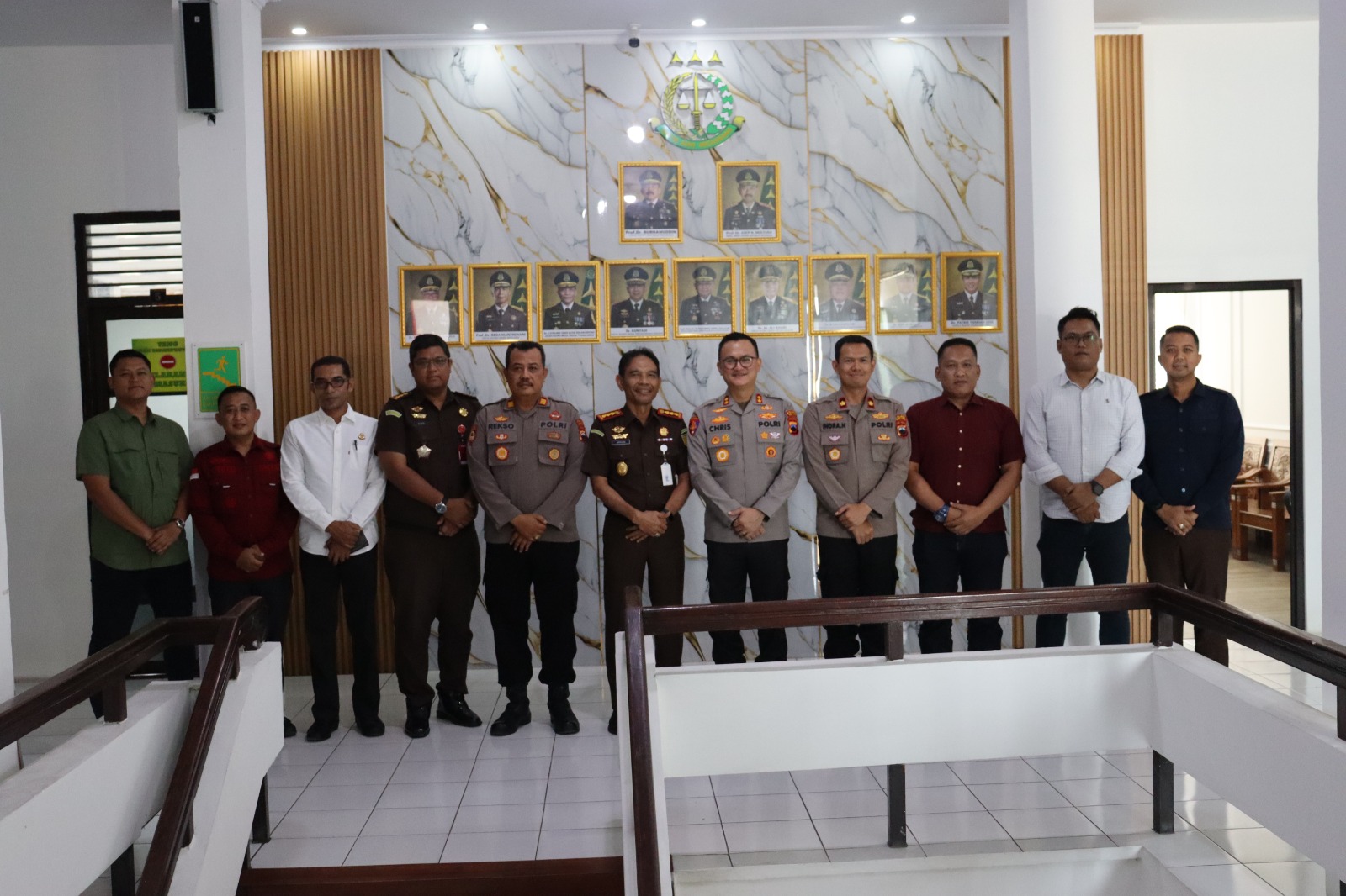 Pererat Sinergitas Antar Lembaga, Kajari Kota Tegal terima Kunjungan Silaturahmi Kapolres Tegal  Kota