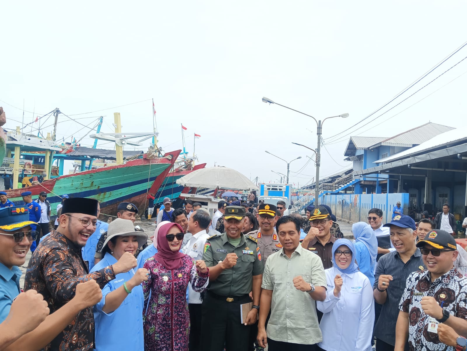 Peninjauan dan Dialog Komisi IV DPR RI bersama Nelayan di PPN Tegalsari