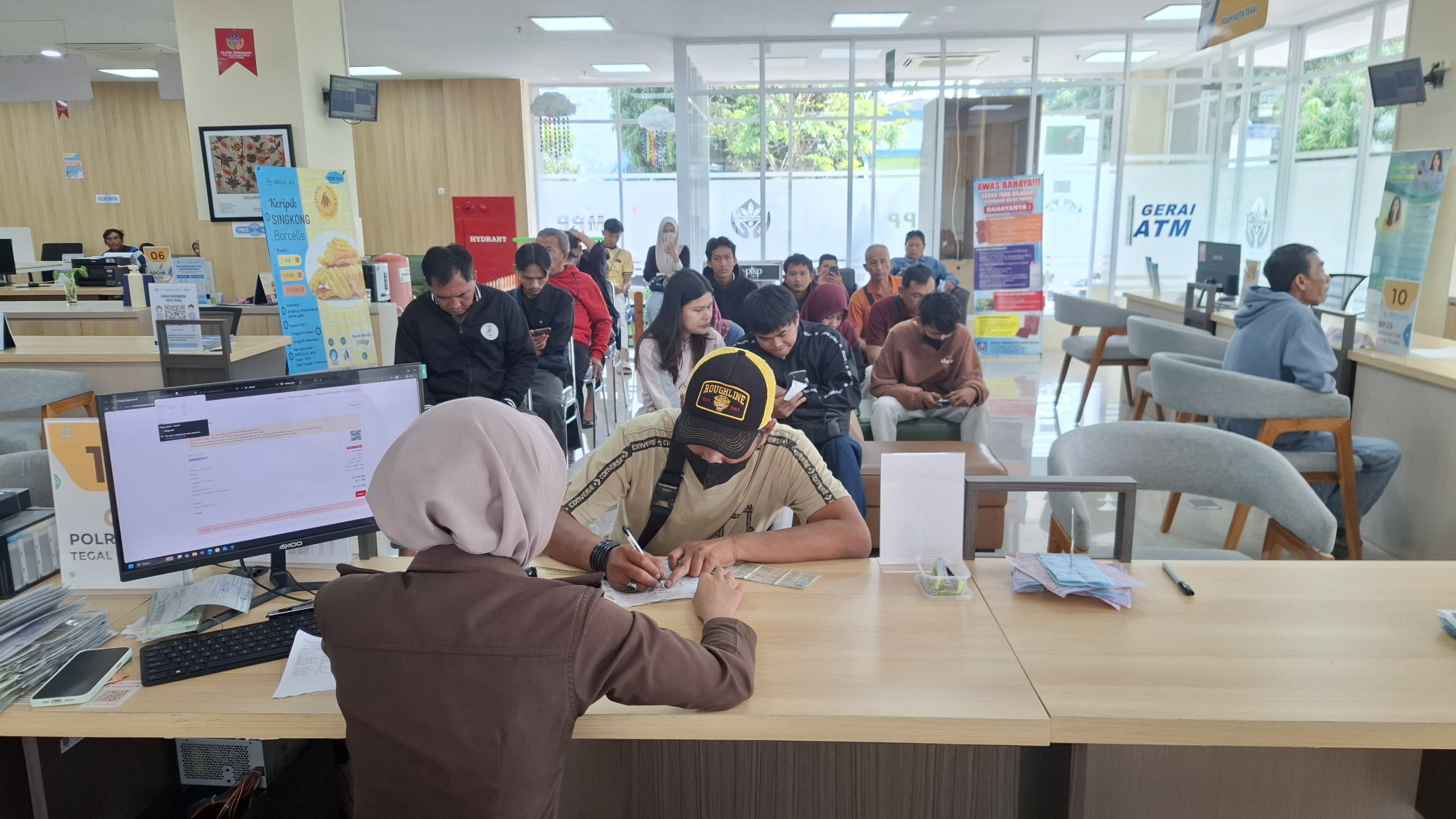 Pengambilan Barang Bukti Tilang sekarang lebih mudah di MPP Kota Tegal