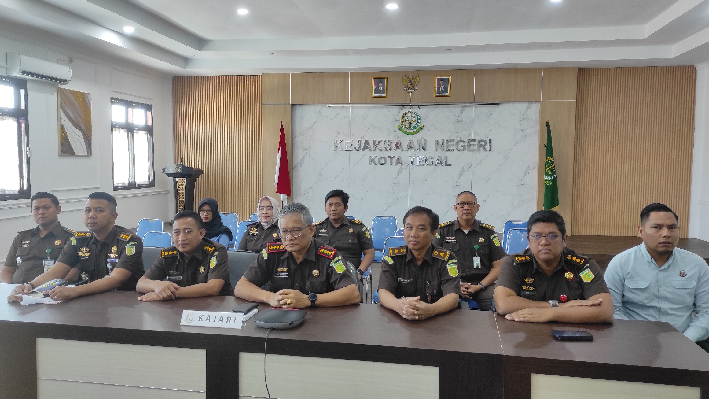 Kajari Kota Tegal Ikuti FGD Pemantauan Harmonisasi Regulasi Pelaksanaan Tugas di Lingkungan Kejaksaan Republik Indonesia