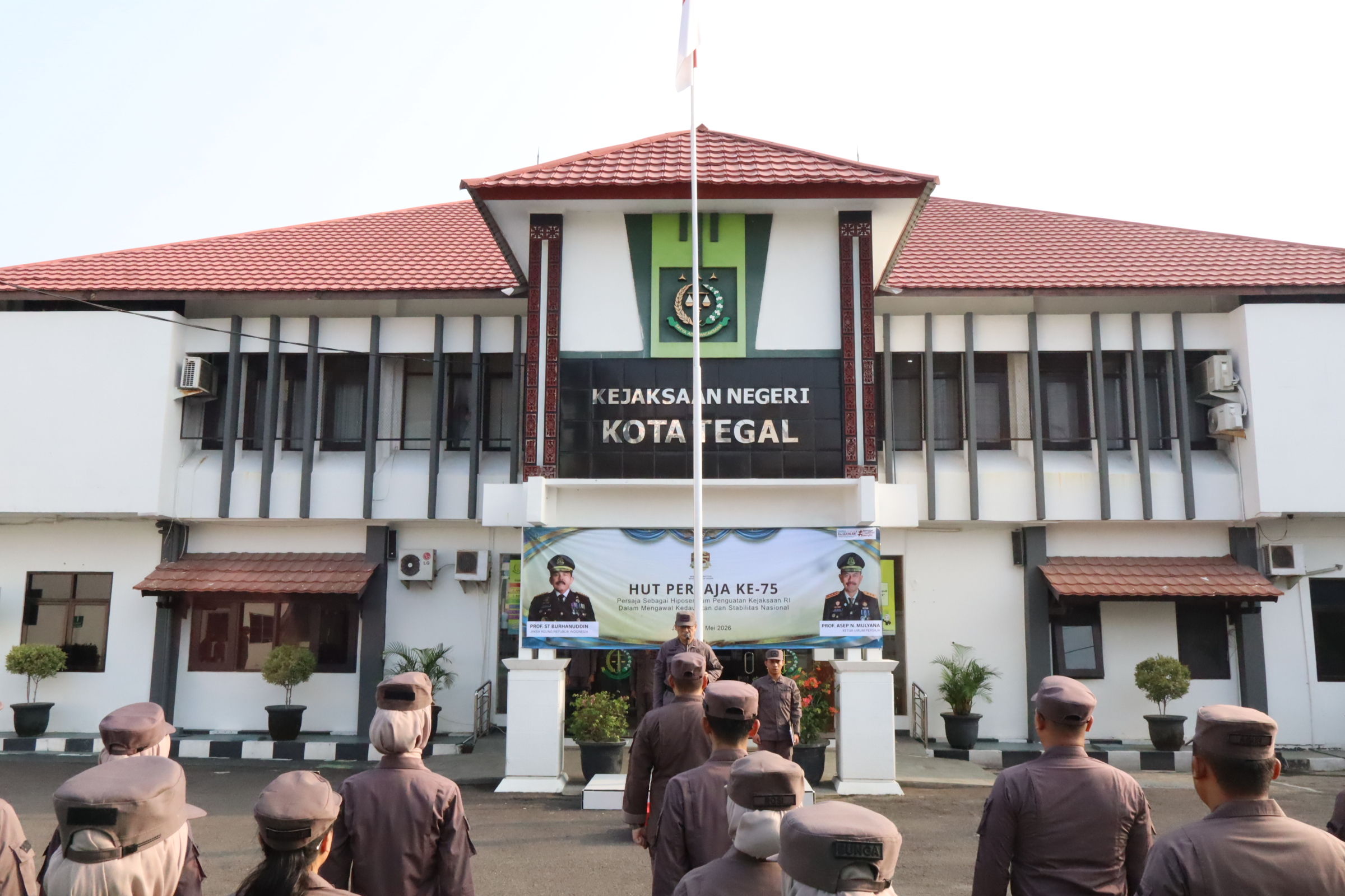 Pelaksanaan Upacara memperingati HUT Persaja ke-75 Tahun 2026