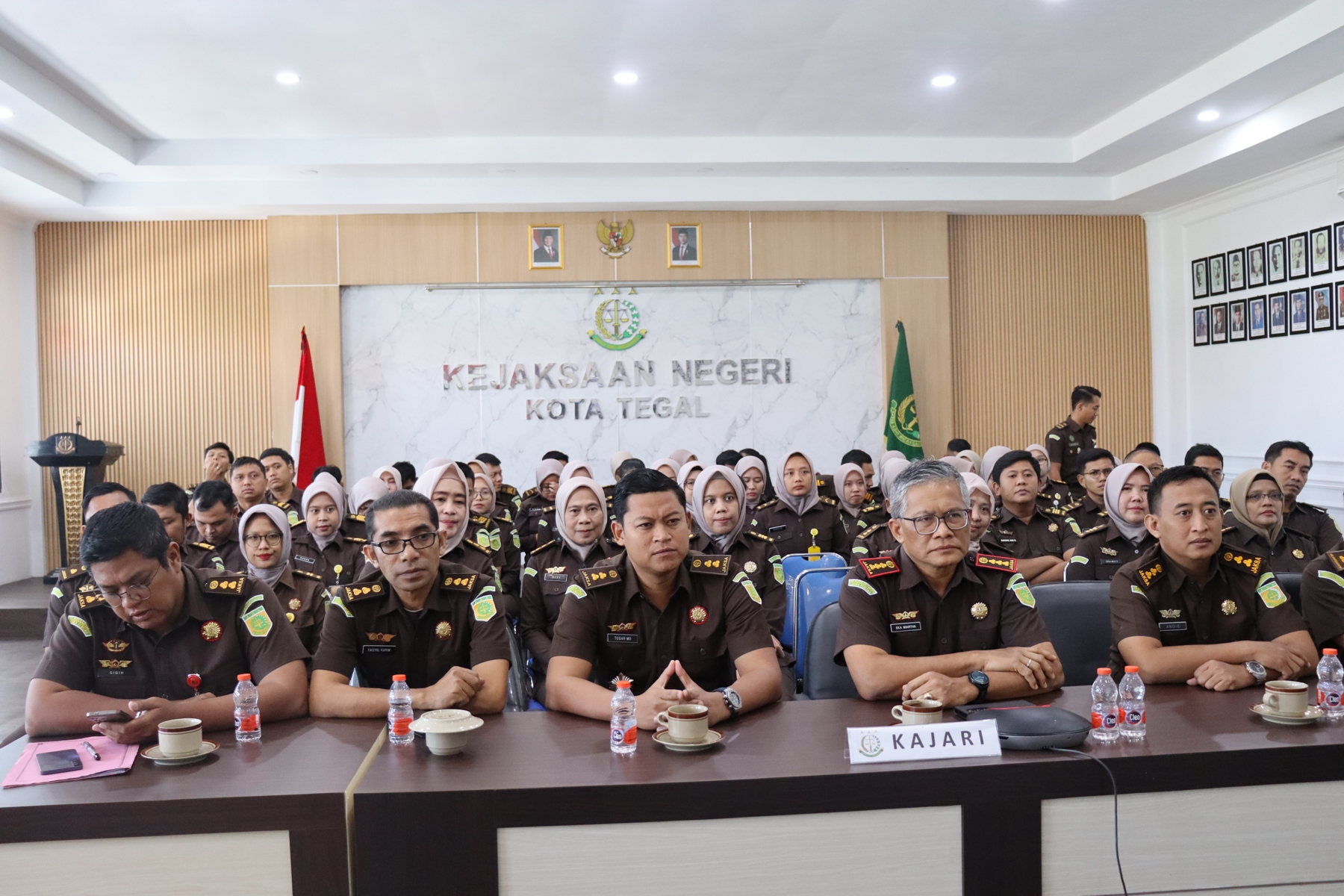 Peringatan Hari Bhakti Adhyaksa (HBA) ke-66 secara virtual melalui Zoom Meeting