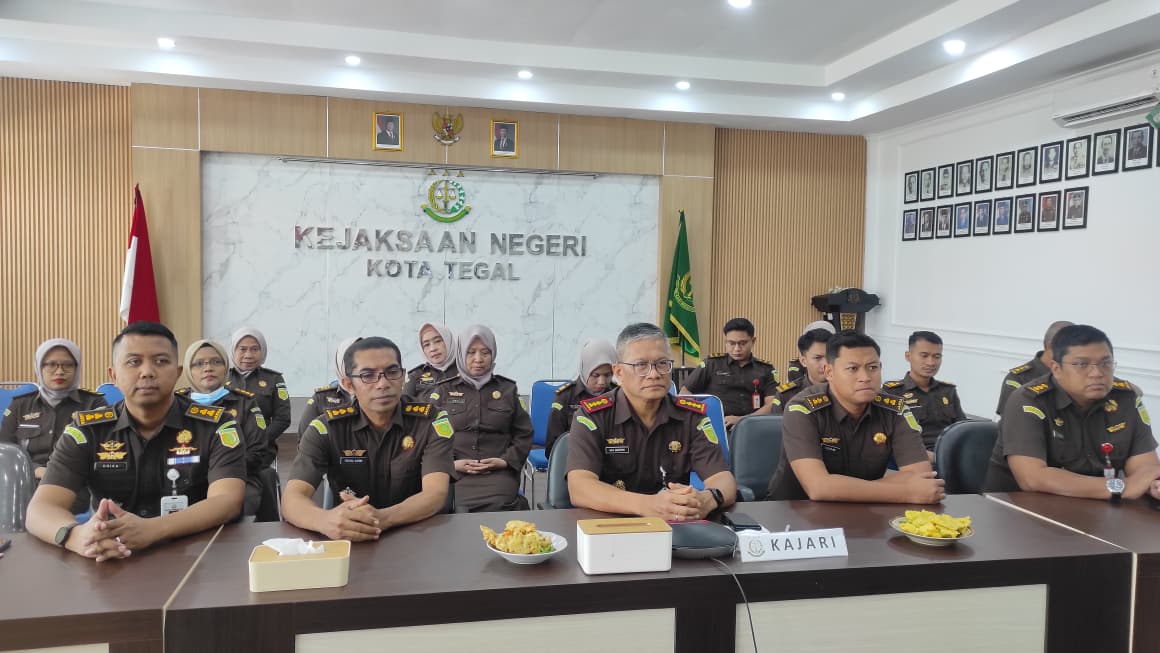 Sosialisasi Kode Etik Perilaku Jaksa Secara Virtual oleh Kejaksaan Tinggi Jawa Tengah