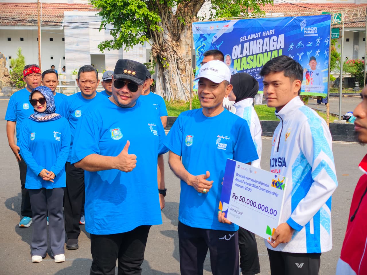 Upacara Peringatan Hari Olahraga Nasional ke-43 Tahun 2026 Tingkat Kota Tegal