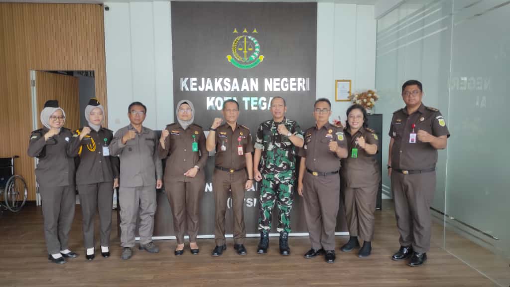 Kunjungan Kerja Asisten Pidana Militer Kejaksaan Tinggi Jawa Tengah pada Kejari Kota Tegal