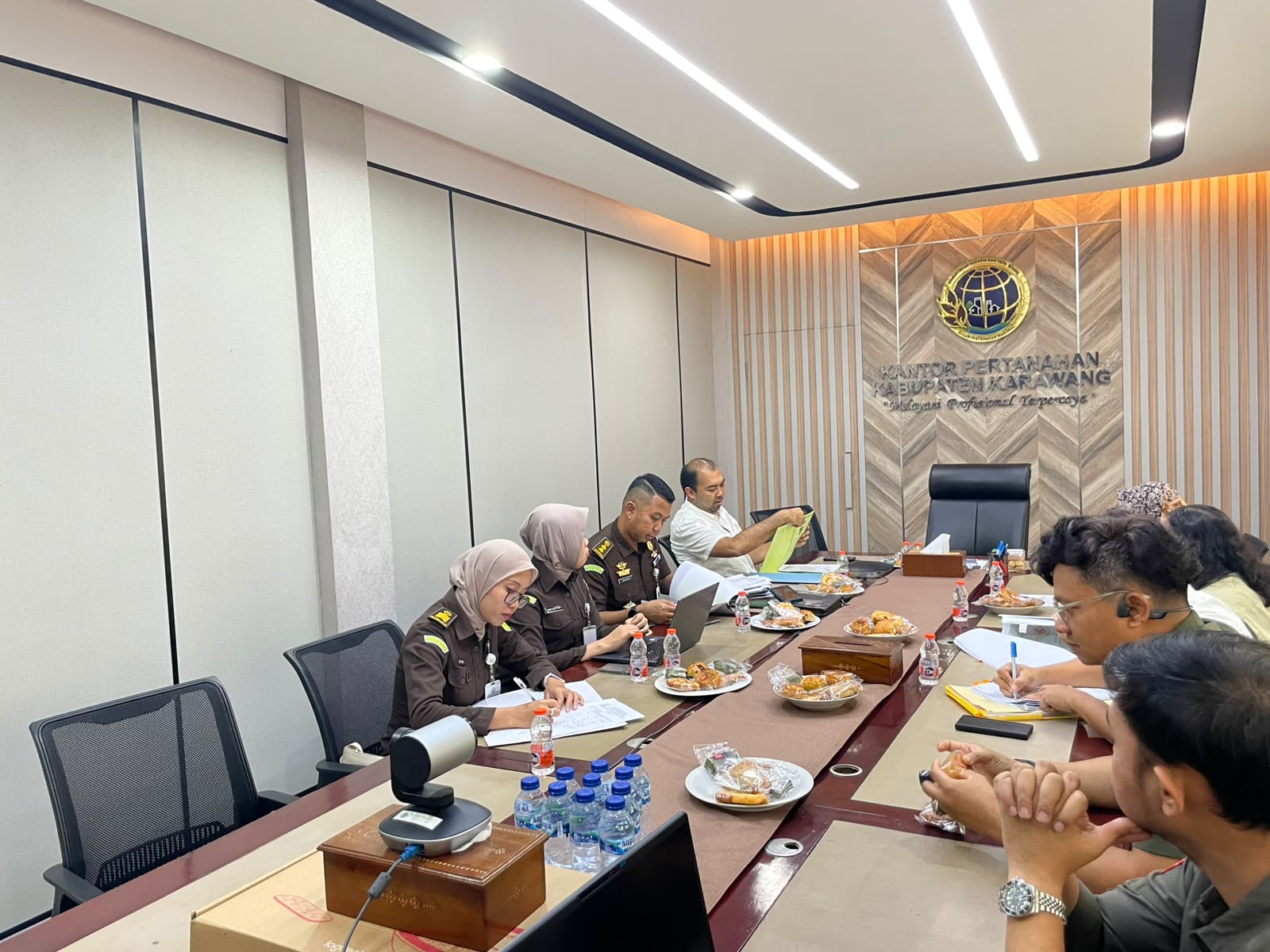 Kejari kota Tegal Lakukan Koordinasi dan Verifikasi Aset Barang Rampasan bersama Tim BPA dan Kejari Karawang
