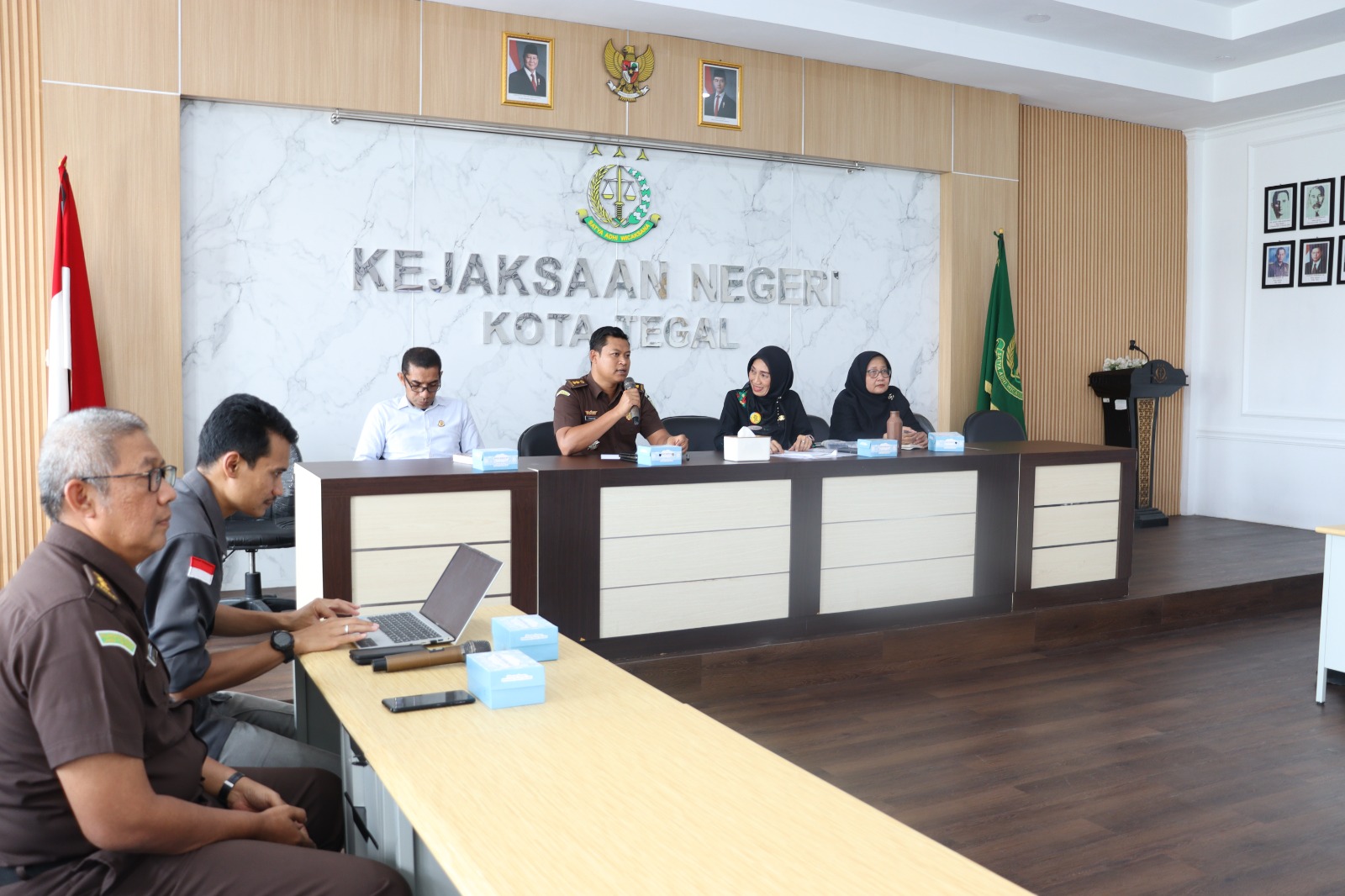 Kejari Kota Tegal terima Pemaparan Proyek Strategis RSUD Kardinah Kota Tegal