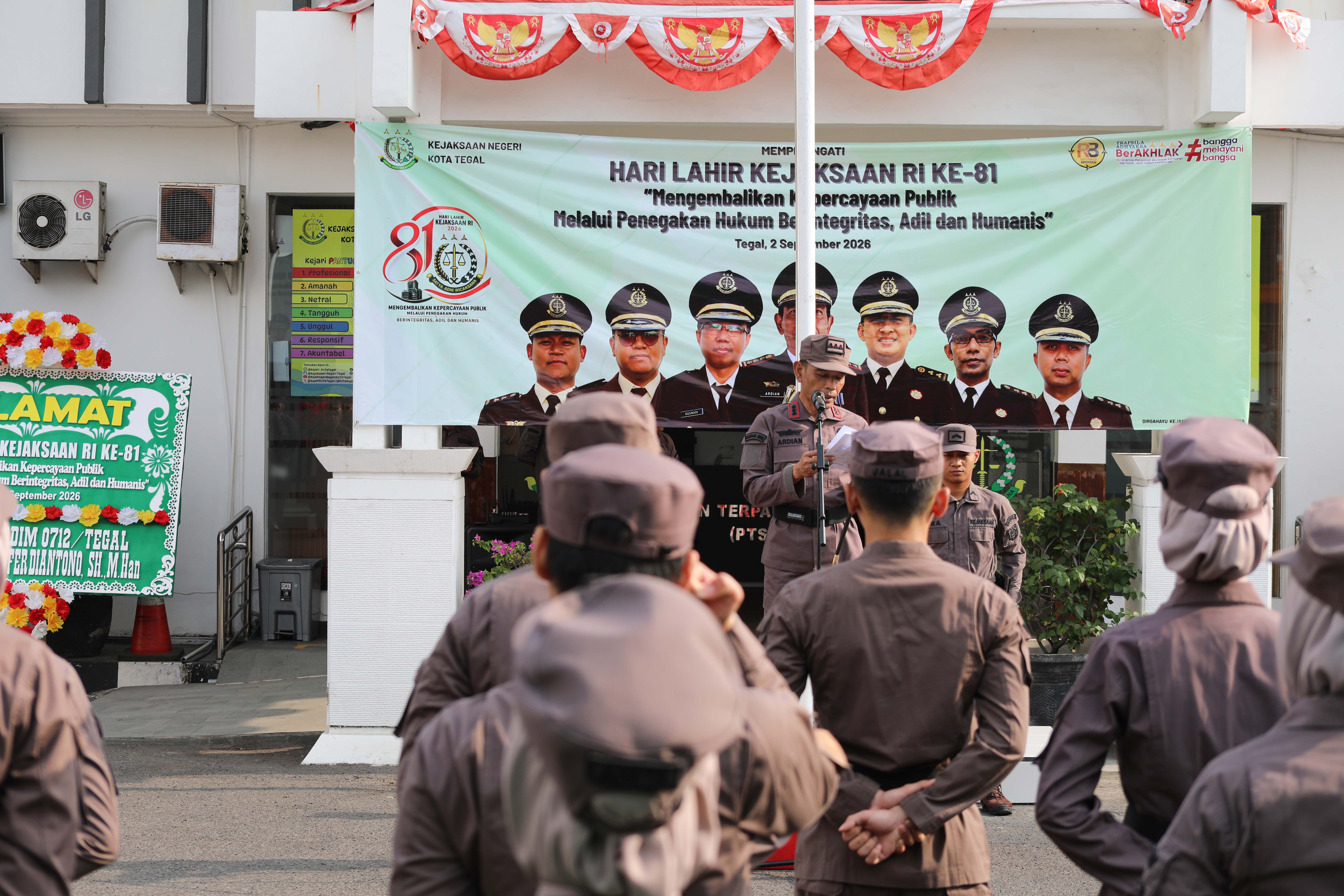 Upacara Hari Lahir Ke-81 Kejaksaan Republik Indonesia